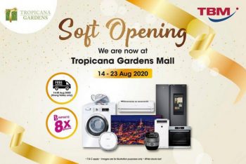 TBM-Opening-Promotion-at-Tropicana-Gardens-Mall-350x234 - Electronics & Computers Home Appliances IT Gadgets Accessories Promotions & Freebies Selangor 