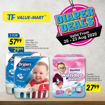 TF-Value-Mart-Diapers-Promotion-350x350 - Baby & Kids & Toys Diapers Johor Kedah Kelantan Kuala Lumpur Melaka Negeri Sembilan Pahang Penang Perak Perlis Promotions & Freebies Putrajaya Sabah Sarawak Selangor Supermarket & Hypermarket Terengganu 