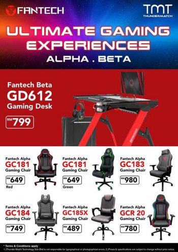 TMT-Thundermatch-Fantech-Gaming-Chair-Promotion-350x495 - Computer Accessories Electronics & Computers Kuala Lumpur Promotions & Freebies Selangor 