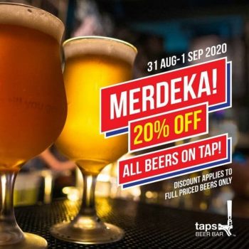 Taps-Beer-Bar-Merdeka-Promotion-350x350 - Beverages Food , Restaurant & Pub Kuala Lumpur Promotions & Freebies Selangor 