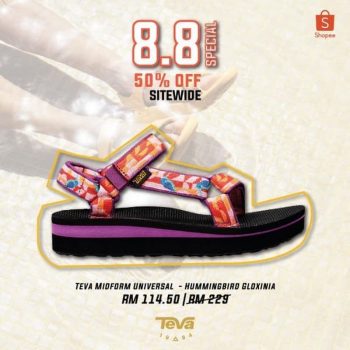 Teva-8.8-Specia-Sale-at-Shopee-350x350 - Fashion Accessories Fashion Lifestyle & Department Store Footwear Johor Kedah Kelantan Kuala Lumpur Malaysia Sales Melaka Negeri Sembilan Online Store Pahang Penang Perak Perlis Putrajaya Sabah Sarawak Selangor Terengganu 