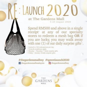 The-Gardens-Mall-RELAUNCH-2020-Campaign-350x350 - Kuala Lumpur Others Promotions & Freebies Selangor 