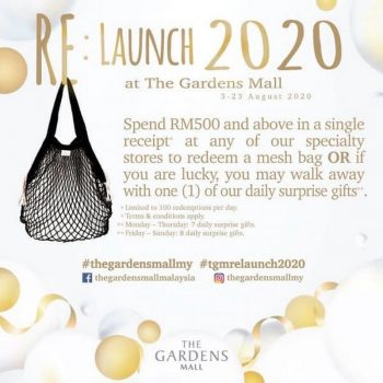 The-Gardens-Mall-RELAUNCH-2020-Campaign-350x350 - Kuala Lumpur Others Promotions & Freebies Selangor 
