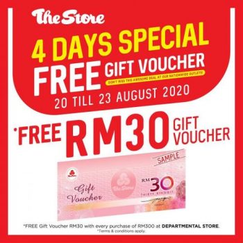 The-Store-Free-Voucher-Promotion-1-350x350 20-23 Aug 2020: The Store Free Voucher Promotion