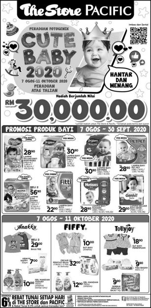 The-Store-and-Pacific-Hypermarket-Baby-Products-Promotion-307x625 - Baby & Kids & Parenting Babycare Johor Kedah Kelantan Kuala Lumpur Melaka Negeri Sembilan Pahang Penang Perak Perlis Promotions & Freebies Putrajaya Sabah Sarawak Selangor Supermarket & Hypermarket Terengganu 