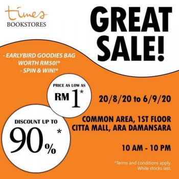 Times-Bookstore-Great-Sale-350x350 - Books & Magazines Selangor Stationery Warehouse Sale & Clearance in Malaysia 