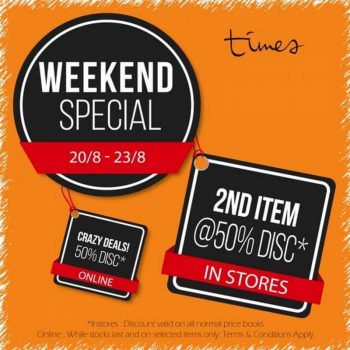 Times-Bookstore-Weekend-Special-350x350 - Books & Magazines Johor Kedah Kelantan Kuala Lumpur Melaka Negeri Sembilan Pahang Penang Perak Perlis Promotions & Freebies Putrajaya Sabah Sarawak Selangor Stationery Terengganu 