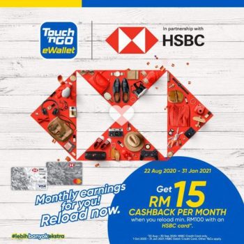 Touch-‘n-Go-HSBC-Cashback-Promo-350x350 - Bank & Finance HSBC Bank Johor Kedah Kelantan Kuala Lumpur Melaka Negeri Sembilan Online Store Others Pahang Penang Perak Perlis Promotions & Freebies Putrajaya Sabah Sarawak Selangor Terengganu 