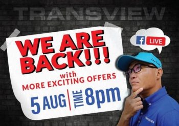 Transview-Facebook-Live-350x246 - Events & Fairs Golf Johor Kedah Kelantan Kuala Lumpur Melaka Negeri Sembilan Online Store Pahang Penang Perak Perlis Putrajaya Sabah Sarawak Selangor Sports,Leisure & Travel Terengganu 