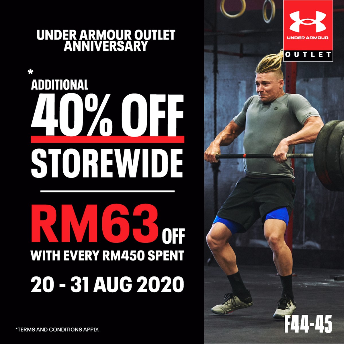 Under-Armour - Apparels Baby & Kids & Toys Bags Children Fashion Dinnerware Fashion Accessories Fashion Lifestyle & Department Store Fitness Footwear Gifts , Souvenir & Jewellery Handbags Home & Garden & Tools Jewels Kitchenware Kuala Lumpur Outdoor Sports Putrajaya Selangor Shopping Malls Sports,Leisure & Travel Sportswear Sunglasses Wallets Warehouse Sale & Clearance in Malaysia 