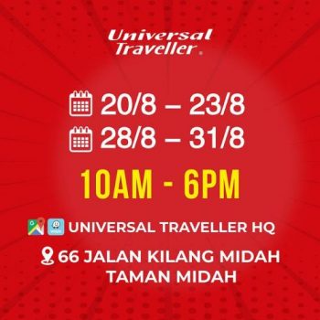 Universal-Traveller-Warehouse-Sale-1-350x350 - Kuala Lumpur Luggage Selangor Sports,Leisure & Travel Warehouse Sale & Clearance in Malaysia 