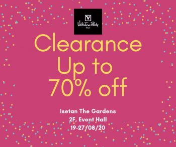 Valentino-Rudy-Clearance-Sale-at-ISETAN-350x293 - Fashion Accessories Fashion Lifestyle & Department Store Kuala Lumpur Selangor Warehouse Sale & Clearance in Malaysia 