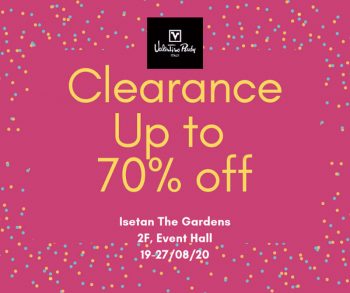 Valentino-Rudy-Clearance-Sale-at-ISETAN-350x293 - Fashion Accessories Fashion Lifestyle & Department Store Kuala Lumpur Selangor Warehouse Sale & Clearance in Malaysia 
