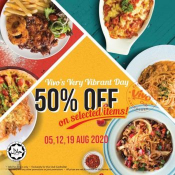 Vivo-Pizza-Very-Vibrant-Day-50-OFF-Promotion-350x350 - Beverages Food , Restaurant & Pub Johor Kedah Kelantan Kuala Lumpur Melaka Negeri Sembilan Pahang Penang Perak Perlis Promotions & Freebies Putrajaya Sabah Sarawak Selangor Terengganu 