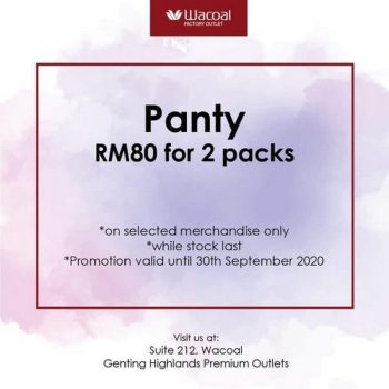 Wacoal-Factory-Outlet-Special-Sale-at-Genting-Highlands-Premium-Outlets-350x350 - Fashion Lifestyle & Department Store Lingerie Malaysia Sales Pahang 