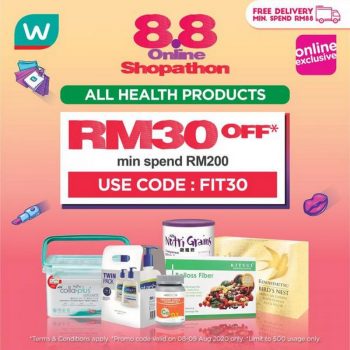 Watsons-8.8-Online-Sale-Health-Products-350x350 - Beauty & Health Health Supplements Johor Kedah Kelantan Kuala Lumpur Malaysia Sales Melaka Negeri Sembilan Online Store Pahang Penang Perak Perlis Putrajaya Sabah Sarawak Selangor Terengganu 