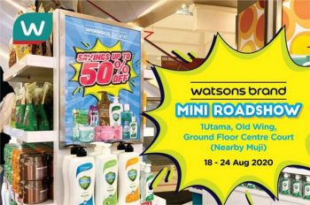 Watsons-Brand-Mini-Roadshow-Promotion-at-1-Utama-350x232 - Beauty & Health Health Supplements Personal Care Promotions & Freebies Selangor 
