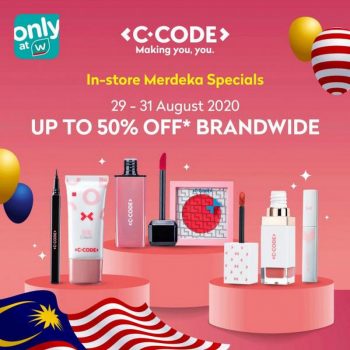 Watsons-C.Code-In-Store-Merdeka-Sale-350x350 - Beauty & Health Cosmetics Johor Kedah Kelantan Kuala Lumpur Malaysia Sales Melaka Negeri Sembilan Pahang Penang Perak Perlis Personal Care Putrajaya Sabah Sarawak Selangor Skincare Terengganu 