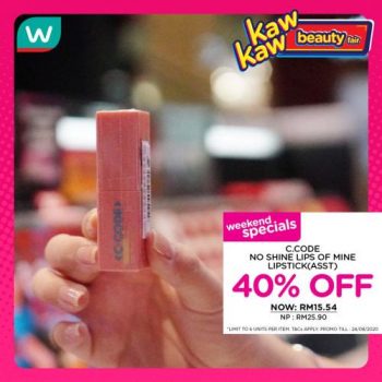 Watsons-Cosmetics-Sale-4-350x350 - Beauty & Health Cosmetics Johor Kedah Kelantan Kuala Lumpur Malaysia Sales Melaka Negeri Sembilan Pahang Penang Perak Perlis Putrajaya Sabah Sarawak Selangor Terengganu 