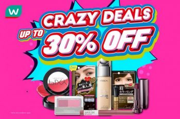 Watsons-Crazy-Deals-Promotion-350x233 - Beauty & Health Cosmetics Health Supplements Johor Kedah Kelantan Kuala Lumpur Melaka Negeri Sembilan Online Store Pahang Penang Perak Perlis Personal Care Promotions & Freebies Putrajaya Sabah Sarawak Selangor Skincare Terengganu 