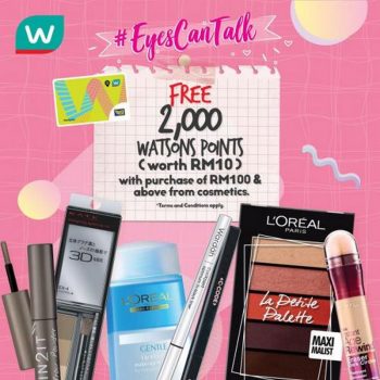 Watsons-Free-2000-Watsons-Points-Promotion-350x350 - Beauty & Health Cosmetics Health Supplements Johor Kedah Kelantan Kuala Lumpur Melaka Negeri Sembilan Online Store Pahang Penang Perak Perlis Personal Care Promotions & Freebies Putrajaya Sabah Sarawak Selangor Terengganu 