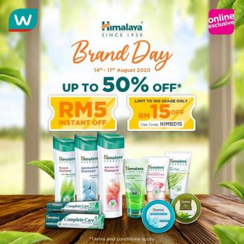 Watsons-Himalaya-Brand-Day-Online-Sale-350x350 - Beauty & Health Health Supplements Johor Kedah Kuala Lumpur Malaysia Sales Melaka Negeri Sembilan Online Store Pahang Penang Perak Perlis Personal Care Putrajaya Sabah Sarawak Selangor Terengganu 