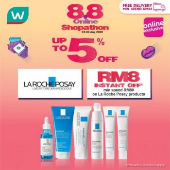 Watsons-La-Roche-Posay-Promo-350x350 - Beauty & Health Johor Kedah Kelantan Kuala Lumpur Melaka Negeri Sembilan Online Store Pahang Penang Perak Perlis Personal Care Promotions & Freebies Putrajaya Sabah Sarawak Selangor Skincare Terengganu 