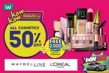 Watsons-Loreal-Maybelline-Cosmetics-Sale-350x234 - Beauty & Health Cosmetics Johor Kedah Kelantan Kuala Lumpur Malaysia Sales Melaka Negeri Sembilan Online Store Pahang Penang Perak Perlis Personal Care Putrajaya Sabah Sarawak Selangor Terengganu 