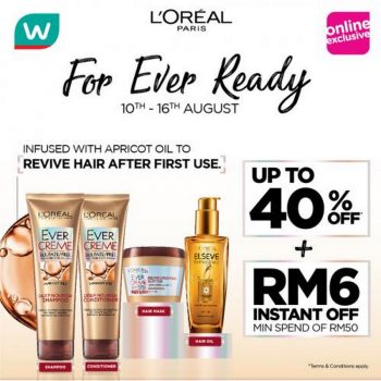 Watsons-Loreal-Paris-Hair-Care-Products-Online-Sale-350x350 - Beauty & Health Hair Care Johor Kedah Kelantan Kuala Lumpur Malaysia Sales Melaka Negeri Sembilan Pahang Penang Perak Perlis Personal Care Putrajaya Sabah Sarawak Selangor Terengganu 