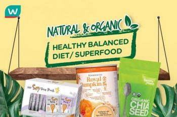 Watsons-Natural-Organic-Healthy-Food-Promotion-350x233 - Beauty & Health Health Supplements Johor Kedah Kelantan Kuala Lumpur Melaka Negeri Sembilan Pahang Penang Perak Perlis Personal Care Promotions & Freebies Putrajaya Sabah Sarawak Selangor Terengganu 