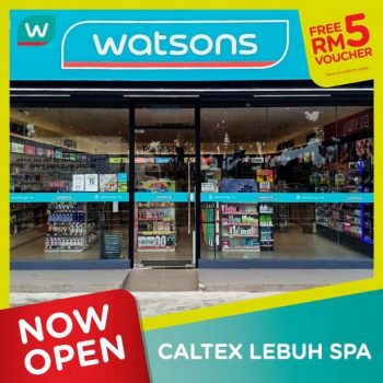 Watsons-Opening-Promotion-at-Caltex-Lebuh-SPA-350x350 - Beauty & Health Health Supplements Melaka Personal Care Promotions & Freebies 