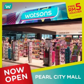 Watsons-Opening-Promotion-at-Pearl-City-Mall-350x350 - Beauty & Health Health Supplements Penang Personal Care Promotions & Freebies 