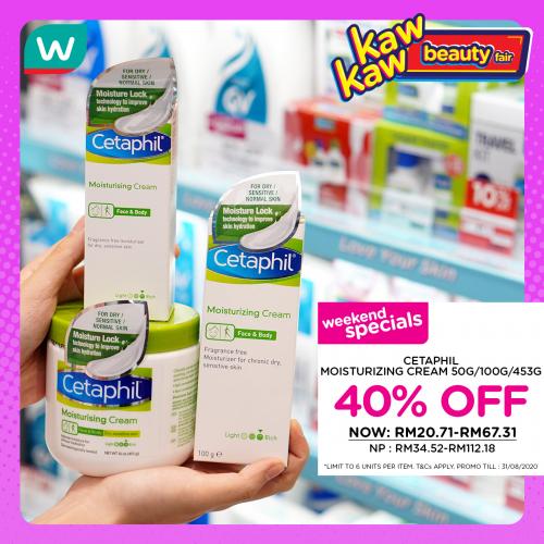 27-31 Aug 2020: Watsons Skin Care Sale - EverydayOnSales.com