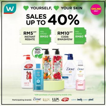 Watsons-Unilever-Brand-Day-Sale-350x350 - Beauty & Health Health Supplements Johor Kedah Kelantan Kuala Lumpur Malaysia Sales Melaka Negeri Sembilan Online Store Pahang Penang Perak Perlis Personal Care Putrajaya Sabah Sarawak Selangor Terengganu 