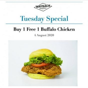 Wayback-Burgers-Tuesday-Special-Promo-350x352 - Beverages Burger Food , Restaurant & Pub Kuala Lumpur Promotions & Freebies Selangor 