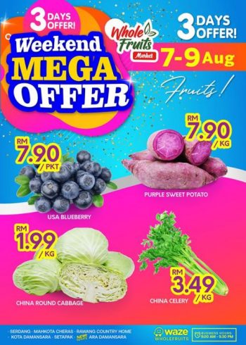 Whole-Fruits-Market-Weekend-Mega-Offers-Promotion-2-350x490 - Johor Kedah Kelantan Kuala Lumpur Melaka Negeri Sembilan Pahang Penang Perak Perlis Promotions & Freebies Putrajaya Sabah Sarawak Selangor Supermarket & Hypermarket Terengganu 