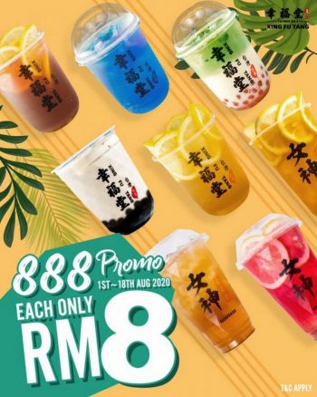 Xing-Fu-Tang-888-Promotion-RM8-Drink-350x438 - Beverages Food , Restaurant & Pub Johor Kedah Kelantan Kuala Lumpur Melaka Negeri Sembilan Pahang Penang Perak Perlis Promotions & Freebies Putrajaya Sabah Sarawak Selangor Terengganu 