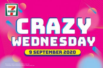 7-Eleven-Crazy-Wednesday-Promotion-1-350x232 - Johor Kedah Kelantan Kuala Lumpur Melaka Negeri Sembilan Pahang Penang Perak Perlis Promotions & Freebies Putrajaya Sabah Sarawak Selangor Supermarket & Hypermarket Terengganu 