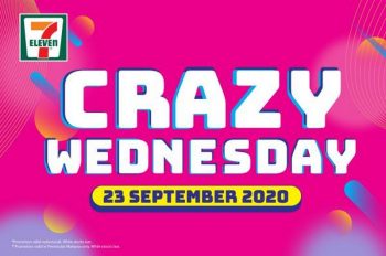 7-Eleven-Crazy-Wednesday-Promotion-6-350x232 - Johor Kedah Kelantan Kuala Lumpur Melaka Negeri Sembilan Pahang Penang Perak Perlis Promotions & Freebies Putrajaya Sabah Sarawak Selangor Supermarket & Hypermarket Terengganu 