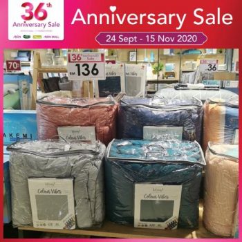 AEON-Anniversary-Bedding-Items-Sale-1-350x350 - Beddings Home & Garden & Tools Johor Kedah Kelantan Kuala Lumpur Melaka Negeri Sembilan Pahang Penang Perak Perlis Promotions & Freebies Putrajaya Sabah Sarawak Selangor Supermarket & Hypermarket Terengganu 