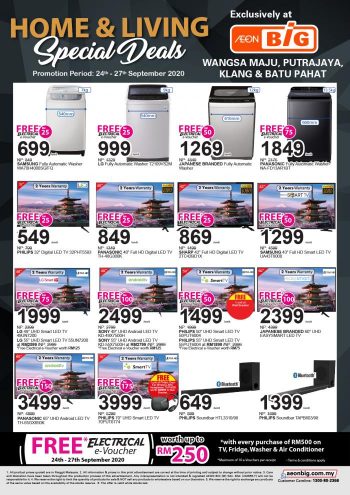 AEON-BiG-Home-Living-Special-Deals-Promotion-2-350x495 - Electronics & Computers Home Appliances Johor Kitchen Appliances Promotions & Freebies Putrajaya Selangor Supermarket & Hypermarket 