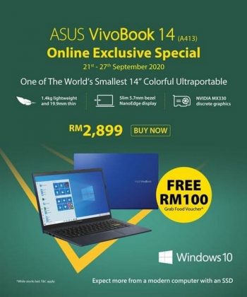 ASUS-VivoBook-14-A413-Promo-350x420 - Electronics & Computers Johor Kedah Kelantan Kuala Lumpur Laptop Melaka Negeri Sembilan Online Store Pahang Penang Perak Perlis Promotions & Freebies Putrajaya Sabah Sarawak Selangor Terengganu 