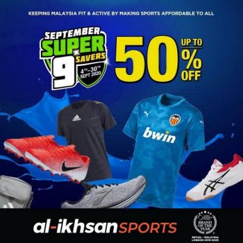 Al-Ikhsan-Sport-September-Super-9-Savers-Online-Sale-350x350 - Apparels Fashion Accessories Fashion Lifestyle & Department Store Footwear Johor Kedah Kelantan Kuala Lumpur Malaysia Sales Melaka Negeri Sembilan Online Store Pahang Penang Perak Perlis Putrajaya Sabah Sarawak Selangor Sportswear Terengganu 