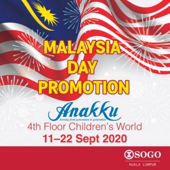 Anakku-Malaysia-Day-Promotion-at-SOGO-350x349 - Baby & Kids & Toys Babycare Children Fashion Kuala Lumpur Promotions & Freebies Selangor 