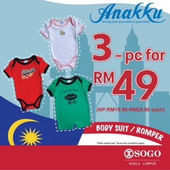 Anakku-Malaysia-Day-Promotion-at-SOGO-5-350x349 - Baby & Kids & Toys Babycare Children Fashion Kuala Lumpur Promotions & Freebies Selangor 