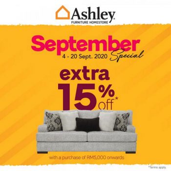 Ashley-Furniture-HomeStore-September-Special-Promotion-350x350 - Furniture Home & Garden & Tools Home Decor Johor Kuala Lumpur Penang Promotions & Freebies Selangor 