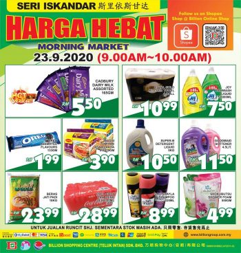 BILLION-Morning-Market-Promotion-at-Seri-Iskandar-1-4-350x368 - Perak Promotions & Freebies Supermarket & Hypermarket 