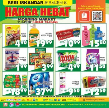 BILLION-Morning-Market-Promotion-at-Seri-Iskandar-3-350x348 - Perak Promotions & Freebies Supermarket & Hypermarket 