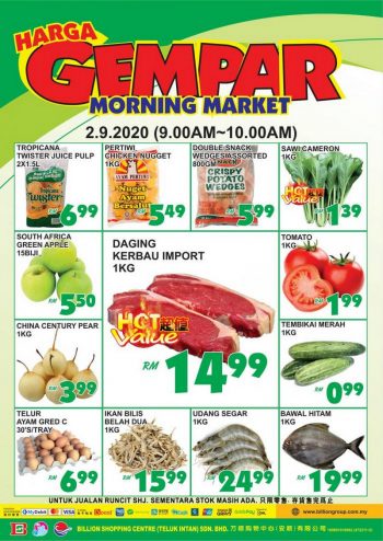 BILLION-Morning-Market-Promotion-at-Seri-Iskandar-350x494 - Perak Promotions & Freebies Supermarket & Hypermarket 