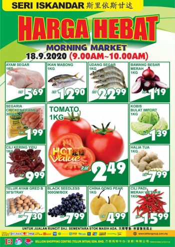 BILLION-Morning-Market-Promotion-at-Seri-Iskandar-6-350x495 - Perak Promotions & Freebies Supermarket & Hypermarket 